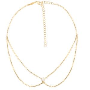 Jaquie Aiche Single Diamond choker